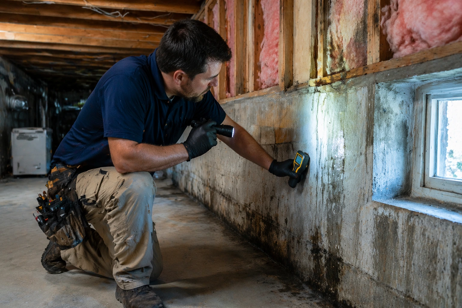 basemnet mold removal superior township