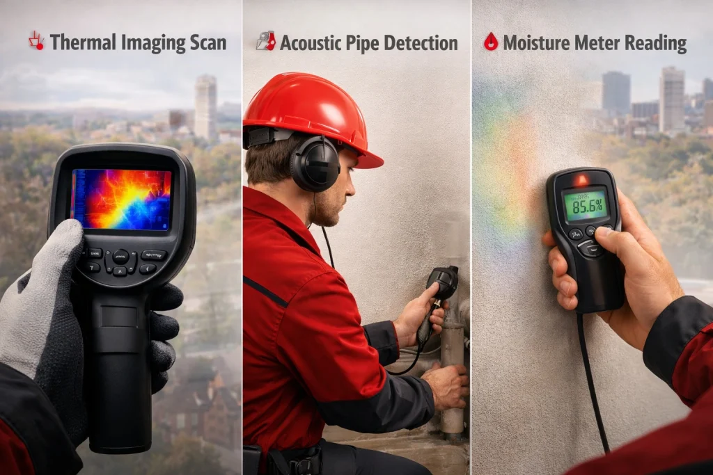 Leak Inspection Ann Arbor MI | Detect Hidden Water Leaks Fast